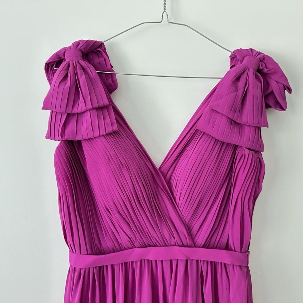 Basix Women's Purple and Pink Dress